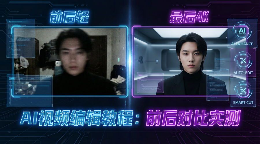 姐妹花 AI视频剪辑教程