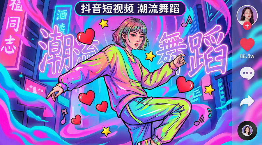 姐妹花短视频舞蹈